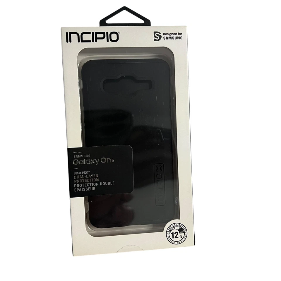 Funda Incipio DualPro Samsung Galaxy On5 - Protección Doble Capa - Negra Foto 1 de 4