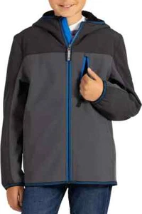 GERRY ' BOYS FALCON SOFTSHELL JACKET ' IRON GREY ' SIZE XS ' - Picture 1 of 3