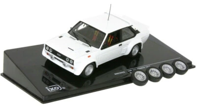 FIAT 131 ABARTH 1978 BIANCA RALLY SPECIFICHE IXO MDCS028 1:43 MIRAFIORI RALLYE - Immagine 1 di 4