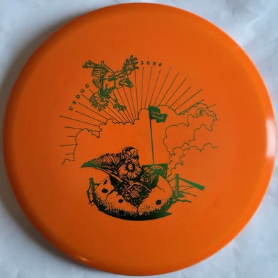 Rare 2006 USDGC Orange Innova Rancho Star Baby Roc Disc Golf 180 grams OOP, PFN - Image 1 of 2