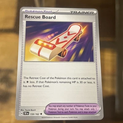 Rescue Board 159/162 Sv05: Temporal Forces Pokemon Card - Image 1 of 2