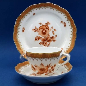 Hutschenreuther Maria Theresia Würzburg Kaffeegedeck Tasse Untertasse & Teller - Bild 1 von 13