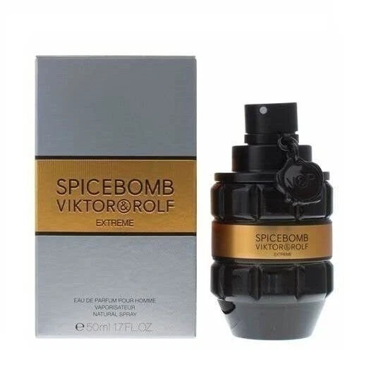 Spicebomb Extreme by Victor & Rolf 1,7 oz Eau De Parfum spray colônia masculina 50 ml novo na caixa - Imagem 1 de 1
