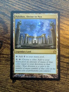 Nykthos Schrein zu Nyx, Magic the Gathering Karte, Thermoskanne 2013, MTG Rare - Bild 1 von 3