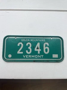 Vintage Collectible Mini License Plate 1980s Vermont - Picture 1 of 2