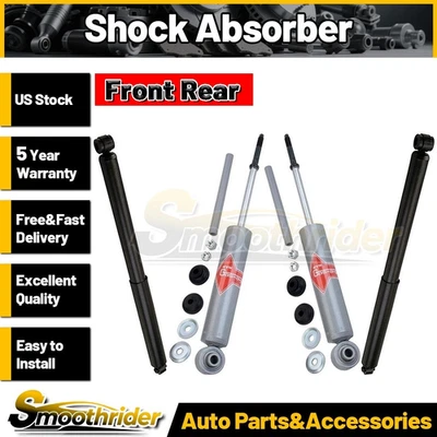 4x Front Rear Shock For 1965 Chrysler 300 New Yorker Newport Town & Country 6.7L - Image 1 of 4