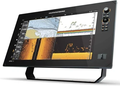 Humminbird Apex 19 CHIRP MEGA SI Plus Marine GPS With Transducer 411240-1 - Image 1 of 4