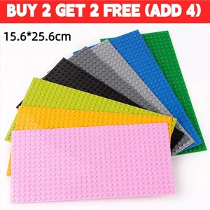 Baseplate Base Plates Building Blocks 16 x 32 Dots Compatible for LEGO Boards - Picture 1 of 26