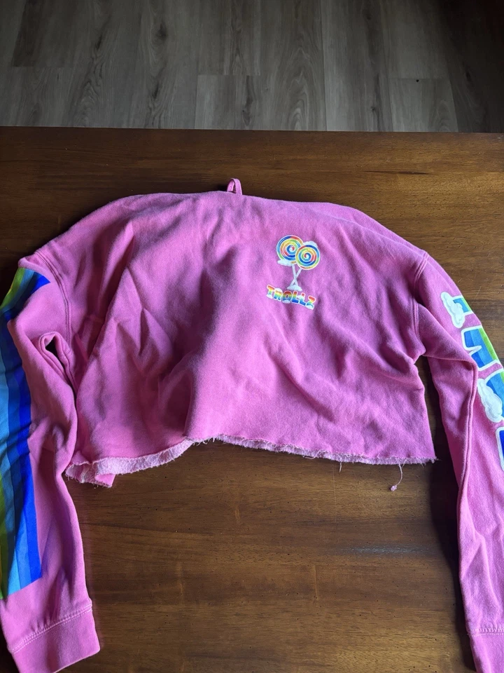 Trollz Nicki Minaj 6IX9INE коллаборация розовый толстовка размер X маленький - Изображение 1 из 2