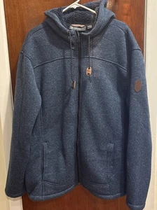 Free Country Mens Mountain Sweater Fleece Osprey Jacket Size XXL - Picture 1 of 5