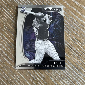 Matt Vierling Rookie 2022 Panini Chronicles “Titan” #16 Phillies - Picture 1 of 2