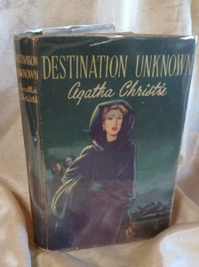 Agatha Christie "Destination Unknown" 1955 First Book Club Edition Hardback w/DJ - Picture 1 of 10