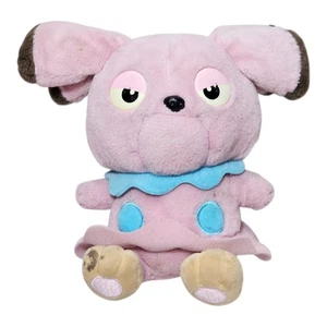 Pokemon Detective Pikachu Snubbull Plush Toy Pink 7" Stuffed Animal Collectible - Picture 1 of 13