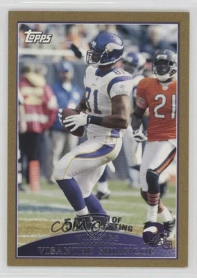 2009 Topps Gold /2009 Visanthe Shiancoe #143 - Image 1 of 2