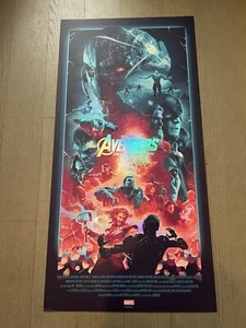 John Guydo The Avengers: Age of Ultron Foil Variant Print Poster Mondo Artist - Picture 1 of 3
