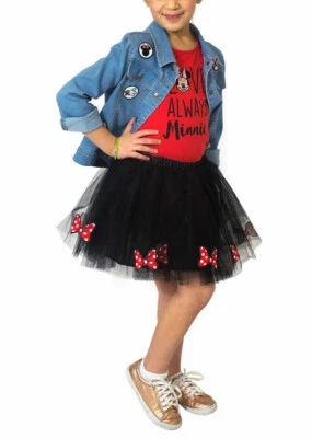 Tutú Couture Niñas Conjunto de 3 Piezas Colección Disney Minnie Mouse Talla 4T Foto 1 de 4