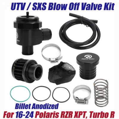 Blow Off Valve Kit BOV For 2016-2024 Polaris RZR XPT PRO XP Turbo R UTV / SXS - Image 1 of 4