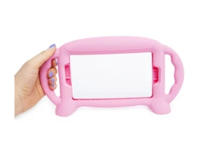 Universal Shockproof Silicone Cover Case For 7 inch Tablet W/ Handles Pink! Nice - Picture 1 of 7