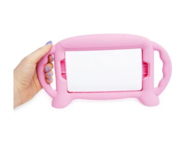 Universal Shockproof Silicone Cover Case For 7 inch Tablet W/ Handles Pink! Nice - Image 1 of 4