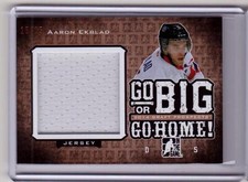 AARON EKBLAD 14 ITG 2014 Draft Prospects Go Big Or Go Home Rookie Jersey #/15 SP