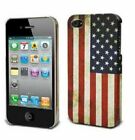 Muvit Vintage USA Flag Case for iPhone 4/4S with Screen Protector