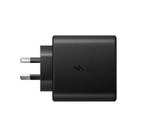 Samsung 45W AC SUPER fast Charger 2.0 AFC USB-C - Black (Includes Cable)