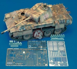 Royal Modelo 1/35 Panther A Sd.Kfz.171 Actualización Tipo Tardío (para Dragon 6168) 322 - Imagen 1 de 1