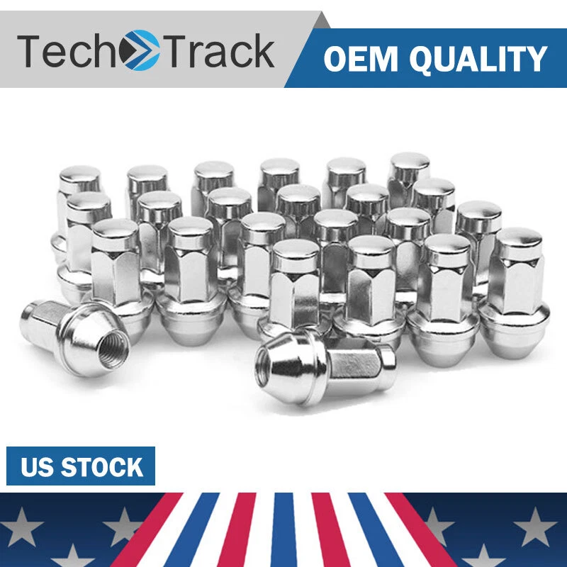 Tuercas de acero inoxidable OEM 24 piezas Ford F1a50 Expedition 14x2 de fábrica 4L3Z1012A Foto 1 de 4