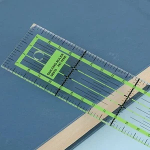 Gesteppte transparente Acryl rutschfeste Quilten/Patchwork Lineale Zum Selbermachen Nähwerkzeuge; - Bild 1 von 8