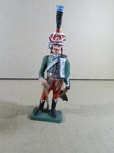 885s Vintage Starlux France Soldier Napoleon Light Horse Berg Plastic Figurine - Picture 1 of 6