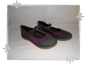 D - Chaussures Ballerines Gris Violet Kickers Pointure 37 - Imagen 1 de 5