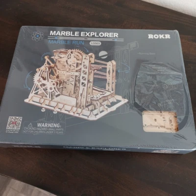 Rokr Marble Explorer Run LG503 Rompecabezas 3D Madera Robotime Nuevo Sellado de Fábrica Foto 1 de 3
