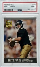 1991 Ultra Brett Favre Rookie PSA Graded 9 MINT Condition.New Slab #77532786