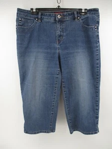 Westport Petite 16P Classic Denim Bermuda Shorts - Picture 1 of 11