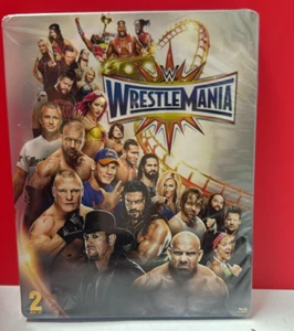 WWE WrestleMania 33 2017 Bluray Steelbook Reg B, C - Imagen 1 de 2