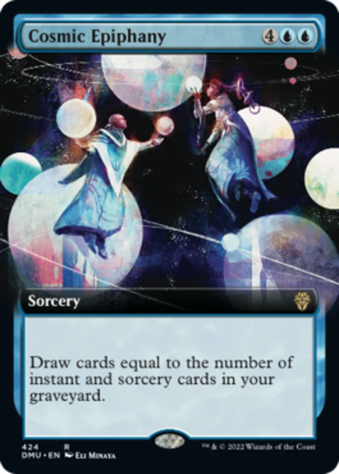 x1 Cosmic Epiphany - Extended Art R MTG Dominaria United M/NM, English - Image 1 of 1
