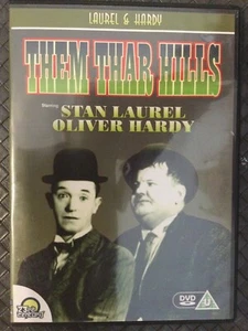 THEM THAR HILLS  Laurel and Hardy DVD N/A Laurel and Hardy DISC ONLY - Picture 1 of 1