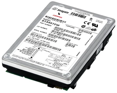 Hard Drive Compaq 313807-001 4.3GB 7.2K Wide Ultra SCSI 3.5'' ST34572W - Image 1 of 3