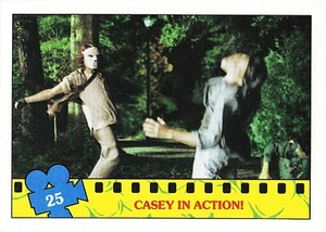Topps 1990 Limited Edition Movie TMNT Series Casey in Action! Card #25 - Picture 1 of 4