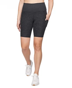 NEU MIT ETIKETT KIRKLAND SIGNATURE DK GRAU FEUCHTIGKEITSABLEITEND ANGERAUT BIKE SHORTS Sorte 1 - Bild 1 von 7