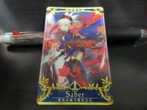 FGO Fate Grand Order Arcade Card Servant Miyamoto Musashi Saber Final - Picture 1 of 2