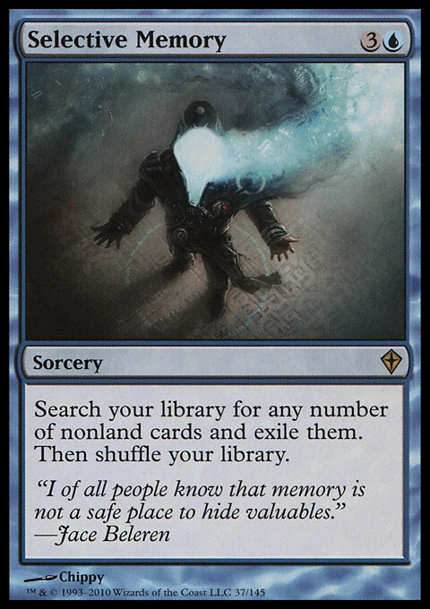 Magic the Gathering MTG Selective Memory (37) Worldwake   LP - Image 1 of 1