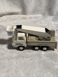 Tonka Bell System Telephone Bucket Truck 6" Pressed Steel & Plastic Vintage - Picture 1 of 5