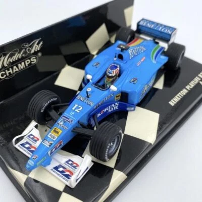 Modellino F1 Minichamps 1/43 Benetton Playlife B200 #12 A. Wurz - Immagine 1 di 4