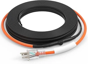 VEVOR Self-Regulating Pipe Heating Cable Roof De-icing Heat Cable 5W/ft 80 Feet - Picture 1 of 9