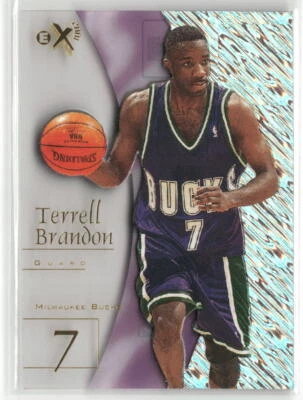 1997-98 E-X2001 #35 Terrell Brandon ☘️3A - Image 1 of 2