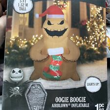 Nightmare Before Christmas Oogie Boogie Inflatable 5' Gemmy 2023 NIB