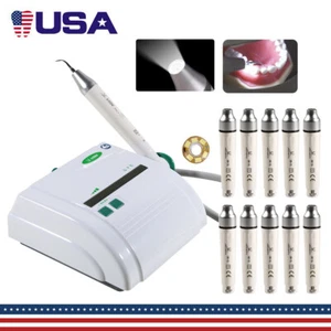 LED Dental Ultraschall Scaler 5 Spitzen passend für EMS Cavitron Specht + 10 * Handstück LED - Bild 1 von 22