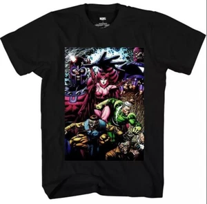 NEW Marvel X-MEN BROTHERHOOD of EVIL MUTANTS Tee T Shirt MAGNETO SCARLET WITCH+ - Picture 1 of 2