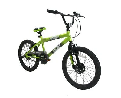 Snob Panic 20" Wheel Kids BMX Bike Green - Image 1 of 4